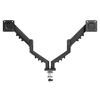 Supporto monitor doppio braccio da scrivania TRACER TRAUCH47660 — bracci in metallo regolabili, max 18 kg, VESA fino a 100×100, per schermi da 13