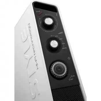 De’Longhi HCX3220FTS termoventilatore elettrico nero, bianco 2000 W termoventilatore