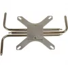 Dissipatore Inter-Tech IP-3, rame, argento, 165x100x12 mm
