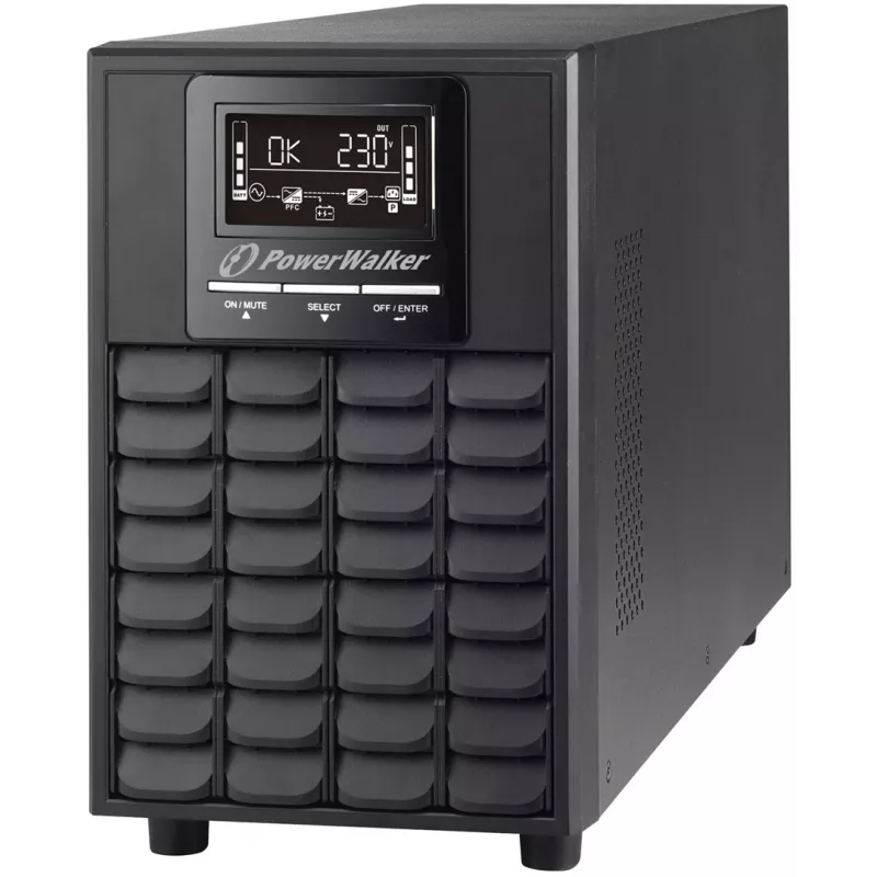 PowerWalker VFI 1500 CG PF1 doppia conversione (online) 1,5 kVA 1500 W 4 uscite AC