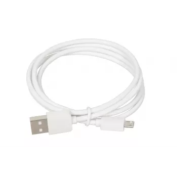 Caricabatterie iBOX C-41 USB 2A, 1 porta USB, cavo microUSB, bianco