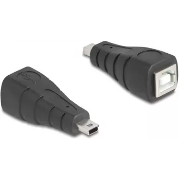 Adattatore giunto per cavo DeLOCK 67200 Mini-USB su USB Type-B, nero