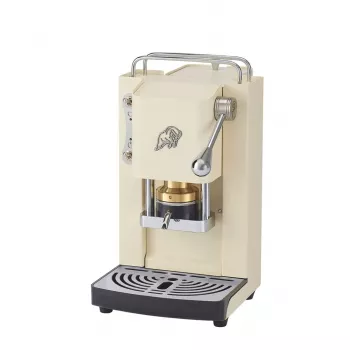 Faber Pro Essential 3.0 Macchina per caffè espresso per cialde E.S.E., Old British Heritage bianco / cromo