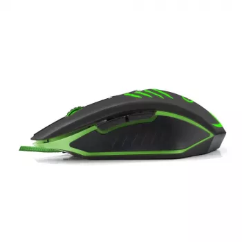 Esperanza EGM209G mouse destrimani USB Type-A ottico 2400 DPI