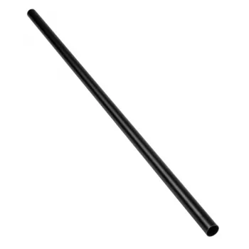 Tubo rigido 14 mm OD, 500 mm — BitsPower Bitspower None Chamfer ottone, nero carbone