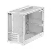 Case per computer DeepCool CH160 PLUS WH Small Form Factor bianco, microATX, vetro temperato, USB-C