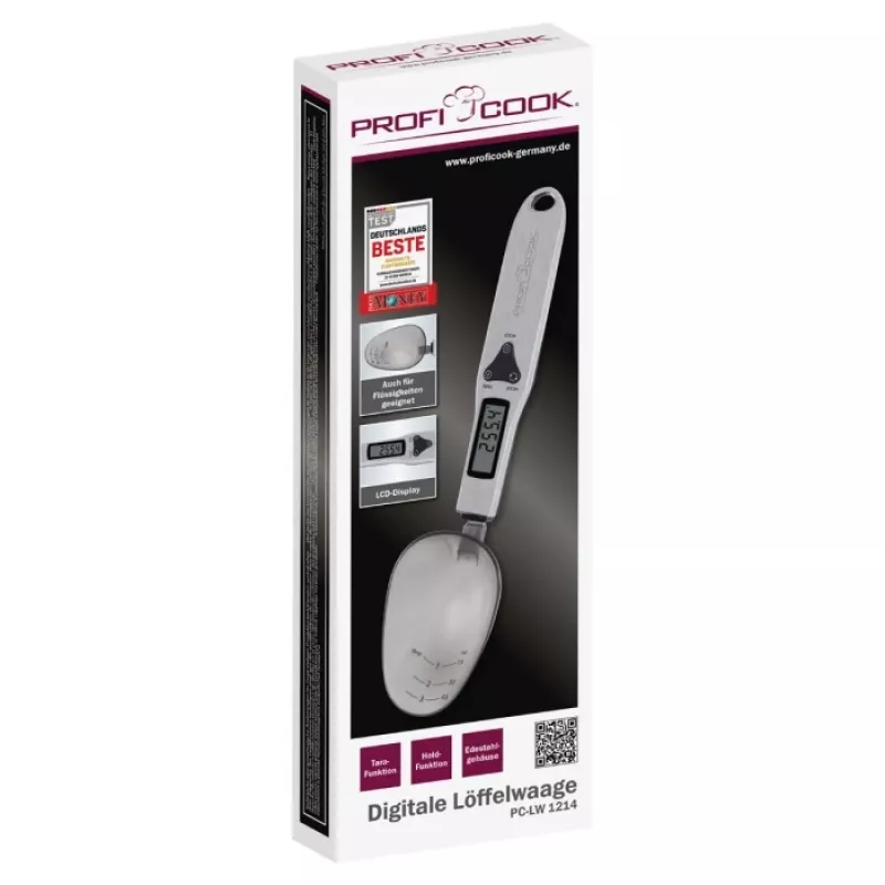 ProfiCook PC-LW 1214 acciaio inox bilancia da cucina elettronica