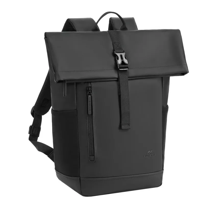 Zaino Rivacase 7826 Eden 14 ECO nero rolltop per laptop da 14 pollici