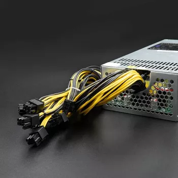 Alimentatore PCI-E Qoltec 50177 Smart 1600W | 80 Plus Gold - Data Mining
