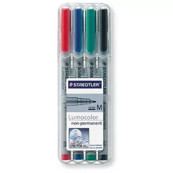 Marker Staedtler 315 WP4 nero blu verde rosso