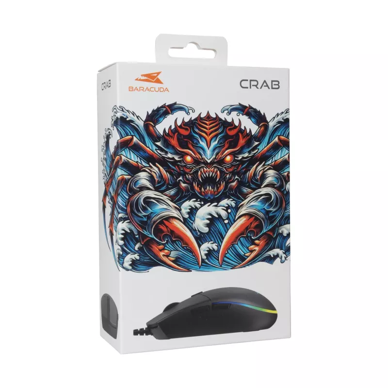 Mouse Baracuda BGM-111 Crab nero CRAB-B
