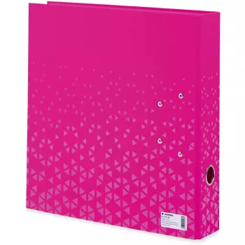 Raccoglitore ad anelli HERMA Color A4 rosa anello a D cartone 1 pezzo