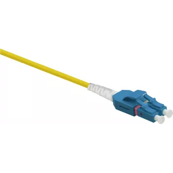 helos cavo patch in fibra ottica OS2 Uniboot LC/LC duplex 9/125 µm, LSZH, 2,0 mm, giallo, 10 m (373369)