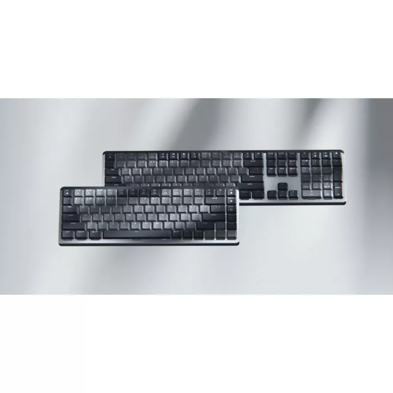Logitech MX Mechanical Mini 920-010782 tastiera wireless retroilluminata, switch a click, RF wireless + Bluetooth LE, QWERTY US International, grafite