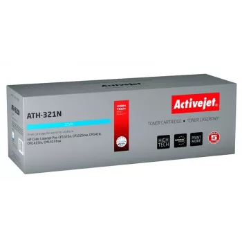 Activejet ATH-321N cartuccia toner (sostitutivo per HP 128A CE321A; Supreme; 1300 pagine; ciano)