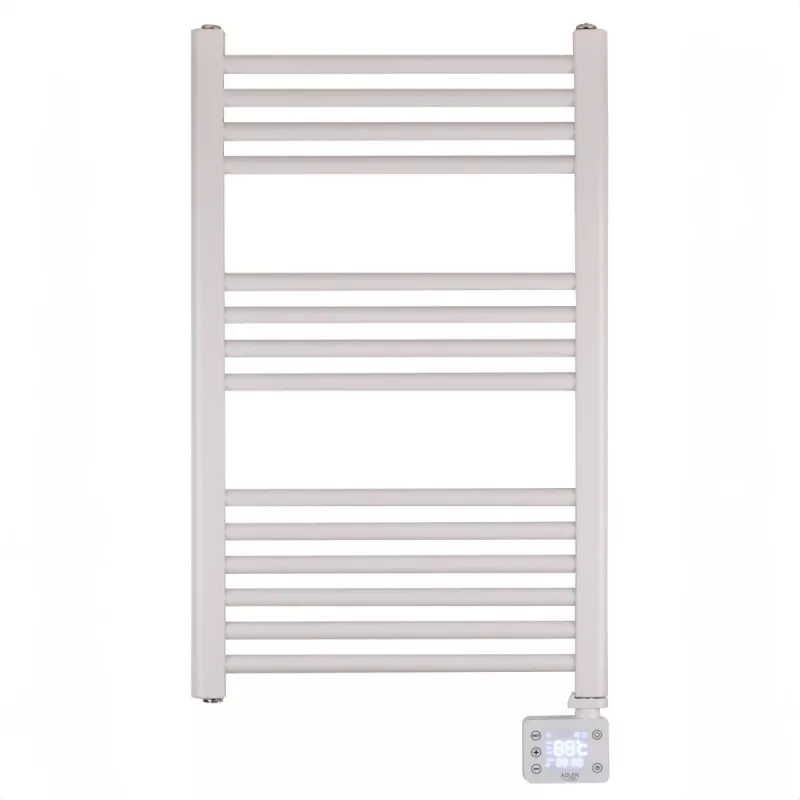 Termoarredo elettrico per bagno Adler AD 7824 600 W, bianco, IP24, a parete, 500×900 mm