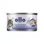 Ollo tonno e pollo con calamari e gamberi in brodo n. 4 70 g