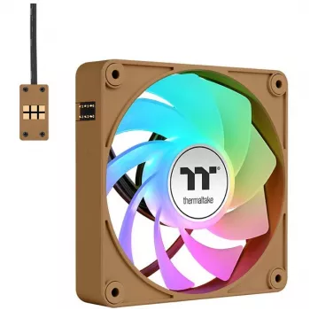 Ventola Thermaltake CT120 EX Reverse ARGB Sync 12 cm 500–2000 U/min marrone sabbia