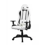 Sedia gaming Arozzi Torretta SoftPU — bianca, rivestimento in SoftPU, braccioli regolabili, schienale reclinabile