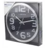 Orologio da parete al quarzo Esperanza Zurich EHC013K, ovale, nero/bianco