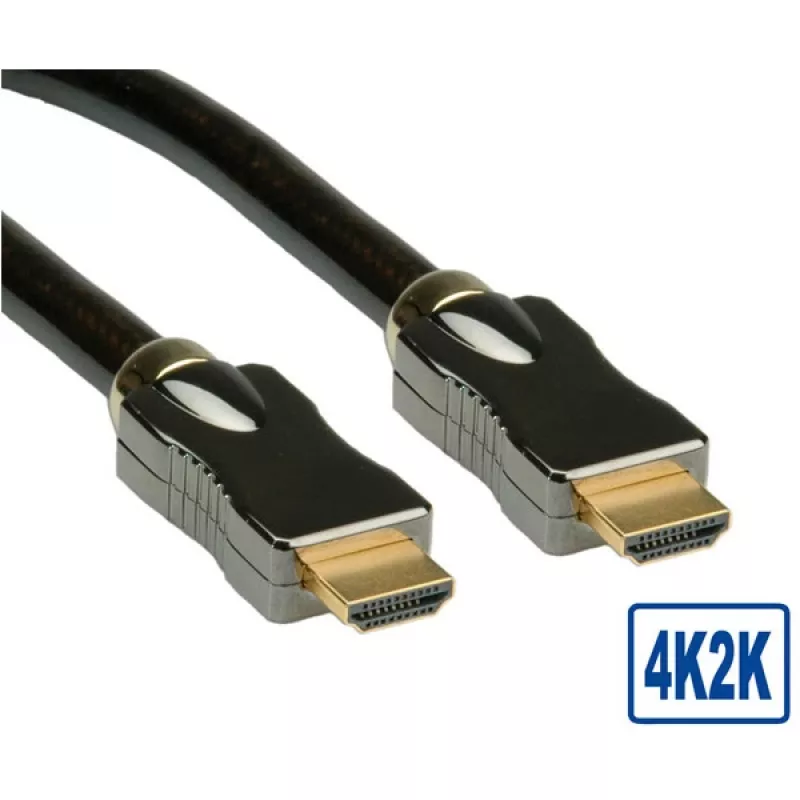 ROLINE HDMI Ultra HD with Ethernet - cavo HDMI con Ethernet - HDMI (M)