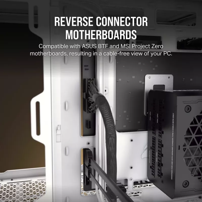 Corsair 2500D AIRFLOW case PC Micro ATX doppia camera – bianco CC-9011264-WW