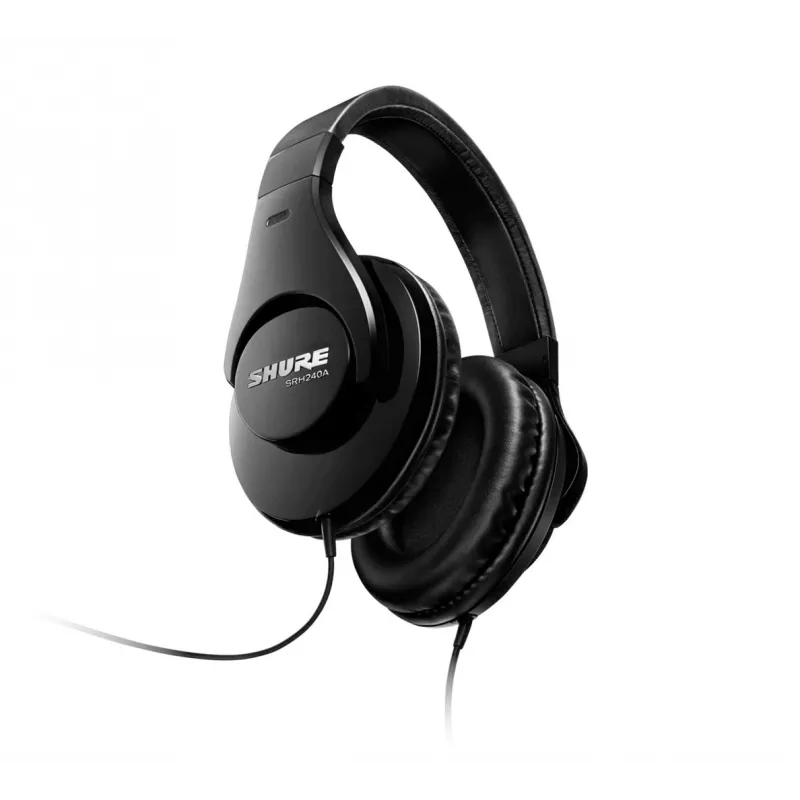 Shure SRH240A Cuffie Cablate Archetto Musica Nero