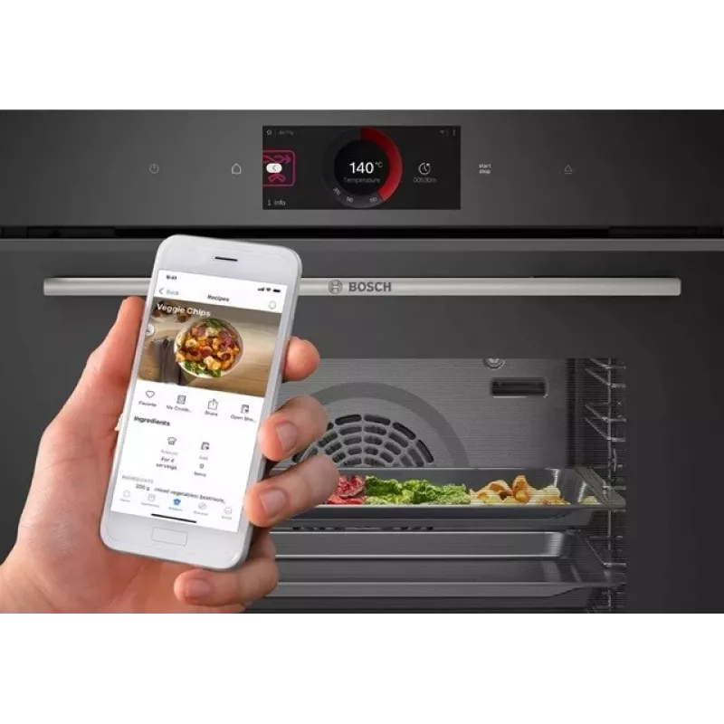 Bosch Serie 8 HBG7722B1 Forno 71 L 3600 W nero