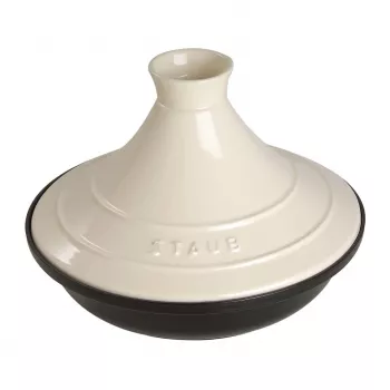 Tajine Staub pentola - 28 cm, beige-nero