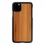Custodia per smartphone Man and Wood per iPhone 11 Pro Max – Cappuccino nero