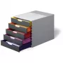 Durable VARICOLOR 5 cassettiera, 5 cassetti, multicolore