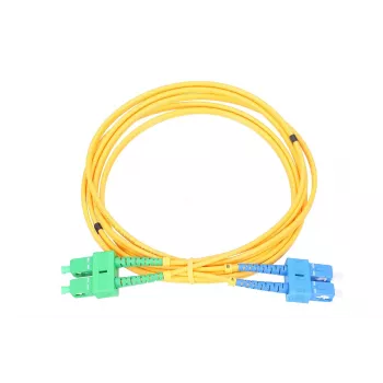 Cavo patch Extralink SC/UPC - SC/APC, monomodale duplex, fibra ottica G.652D, PVC 3 mm, 5 m