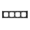 Cornice di montaggio a parete per interruttore Sonoff M5-80 per design quadruplo M5-F4