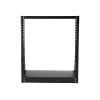 StarTech.com rack per server desktop heavy-duty a 2 montanti 12U, piccolo rack aperto per computer da 19