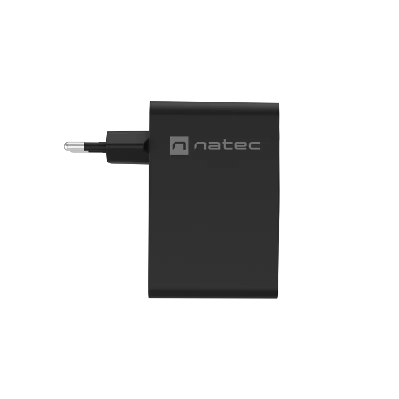 NATEC NUC-2234 caricabatterie per dispositivi mobili laptop, smartphone nero AC ricarica rapida indoor
