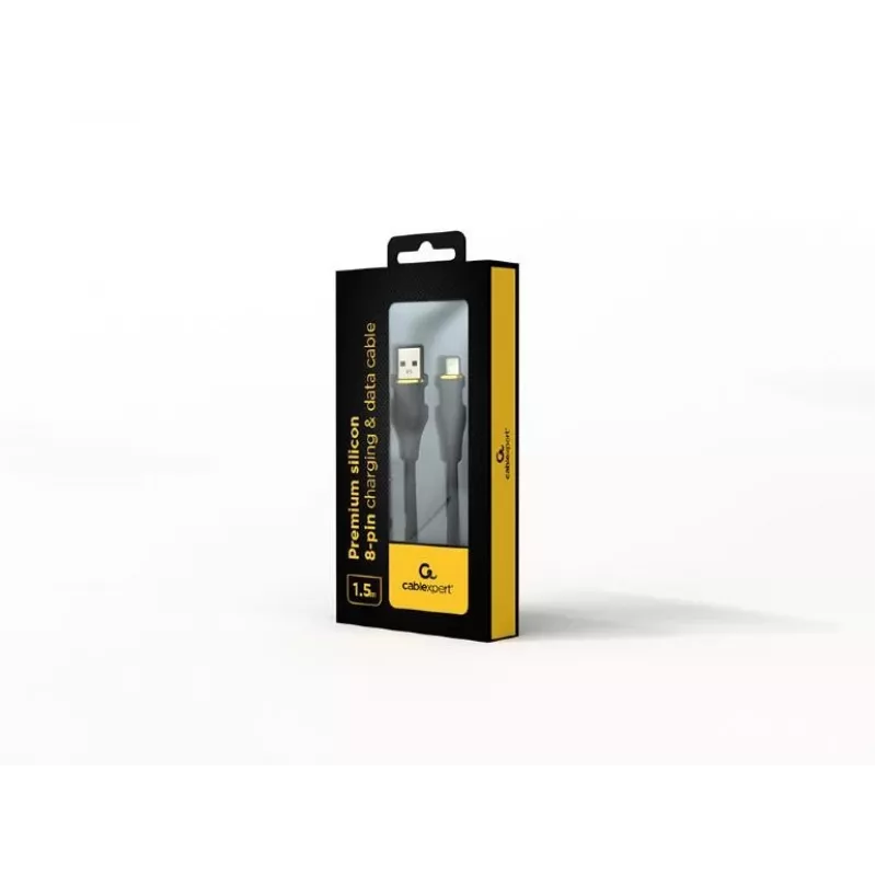 Cavo USB-A su Lightning Gembird CC-USB2S-AM8PM-1.5M-BK — USB 2.0, 1,5 m