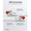 Wentronic Goobay cavo patch CAT 6, S/FTP (PiMF), bianco, 3 m – LSZH senza alogeni, rame (93507)