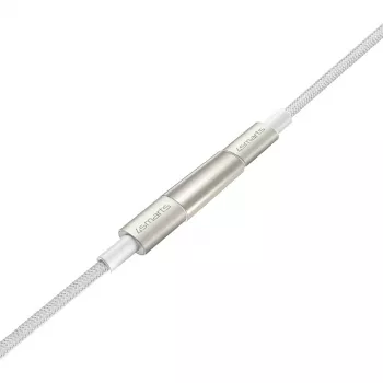 Cavo USB-C a USB-C 4smarts PremiumCord 100W 3 m bianco - 3 m - USB C - USB C - USB 2.0 - 0,48 Gbit/s - bianco