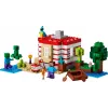 LEGO Minecraft set 21275 casa nella giungla TNT giocattolo da costruzione, 287 pezzi, 2 minifigure, da 8 anni