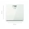 Ecomed by Medisana PS-72E bilancia pesapersone – 150 kg, piattaforma in vetro, bianco