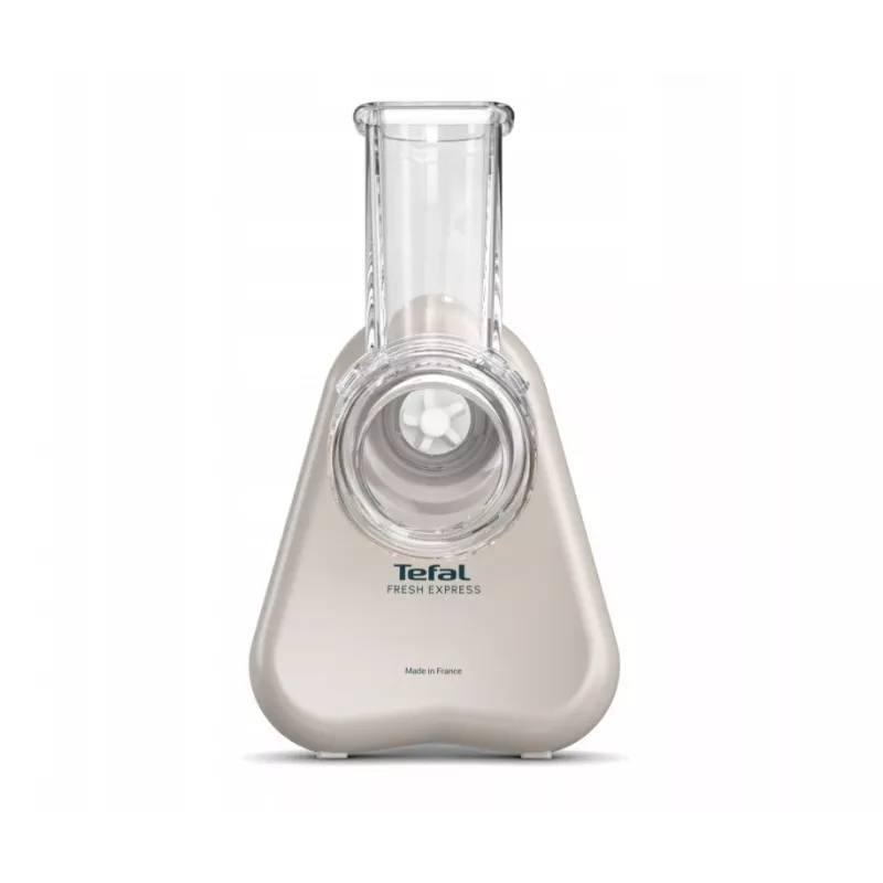 Affettatrice elettrica per verdure Tefal Fresh Express DN853BE0 — 150 W, 3 inserti intercambiabili, 1 velocità, crema