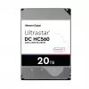WD Ultrastar DC HC560 - disco rigido - 20TB - interno - 3.5 (8,9 cm) - SATA 6Gb/s - 7200 giri/min - buffer: 512MB (0F38785)