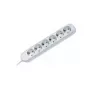 Ciabatta multipresa Bachmann 381.246K 6 prese AC bianco