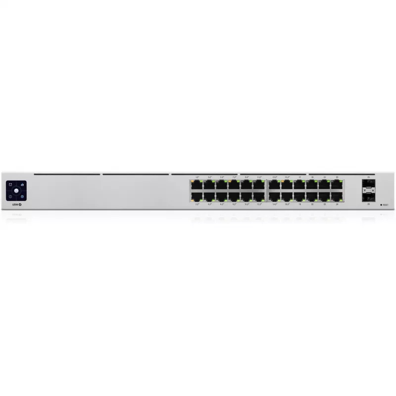 Ubiquiti Networks UniFi USW-24 gestito L2 Gigabit Ethernet (10/100/1000) Non Power Over Ethernet (PoE) Montaggio a rack