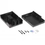Case in alluminio per Raspberry Pi 4 B (nero (opaco))