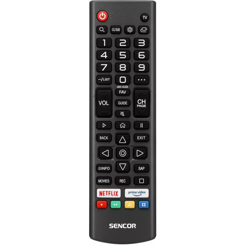 LED SMART TV SENCOR SLE 32S803B 32 pollici webOS HD 1366×768, HDR10, Wi‑Fi, Bluetooth, DVB‑T/T2/C/S/S2, 3×HDMI, 2×USB