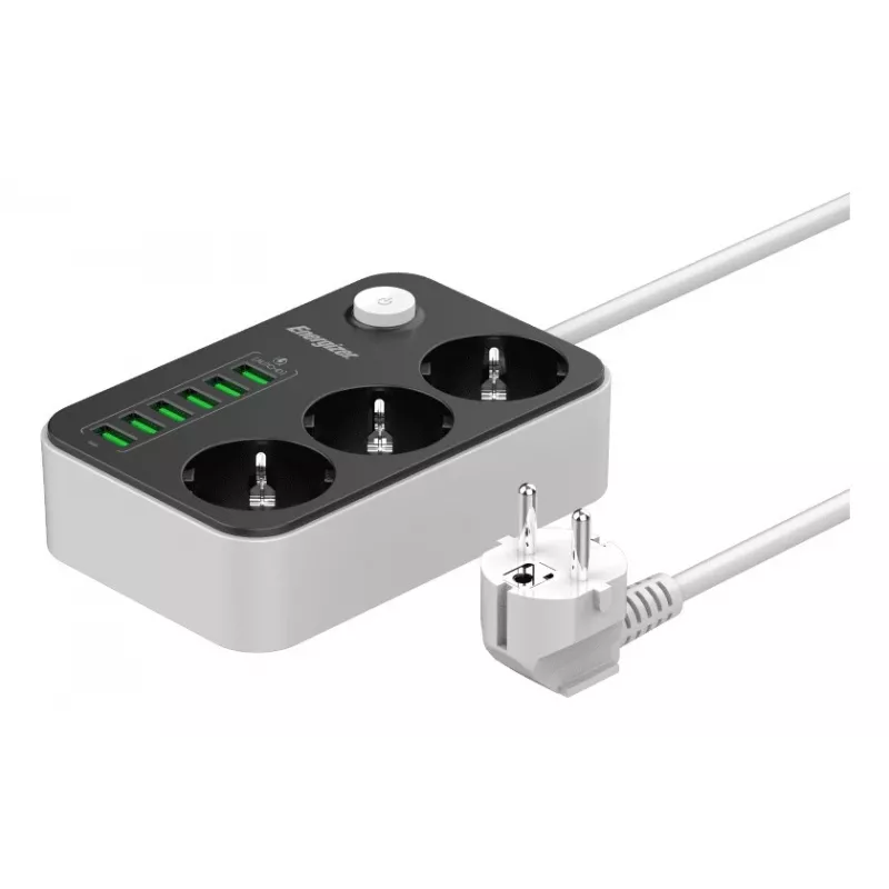 Powerbank portatile Energizer EPB2500W01EU 2500 mAh uscita USB caricabatterie compatto