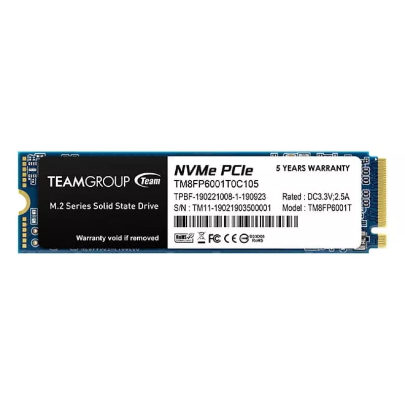 SSD Team Group 1 TB M.2 PCI Express 3.0 NVMe MP33