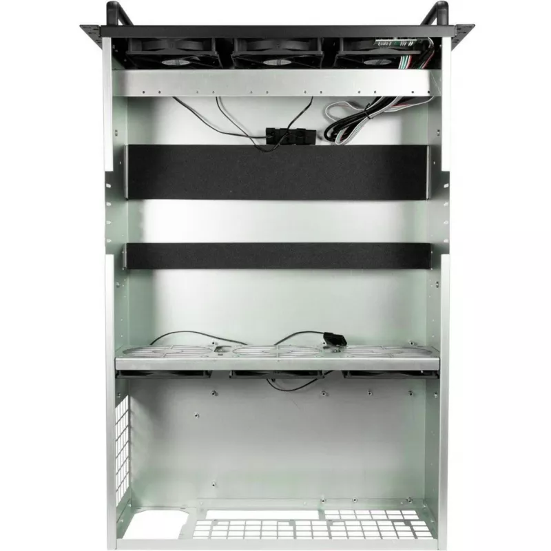 Case per computer Inter-Tech 88887236 rack nero, grigio