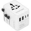 CANYON adattatore da viaggio OnTour 70 EU/UK/US/AUS 70W bianco